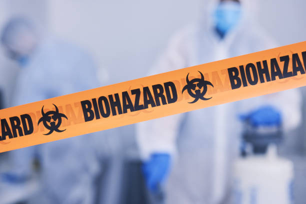 Professional Biohazard Cleanup technician working in Beverly Hills, FL